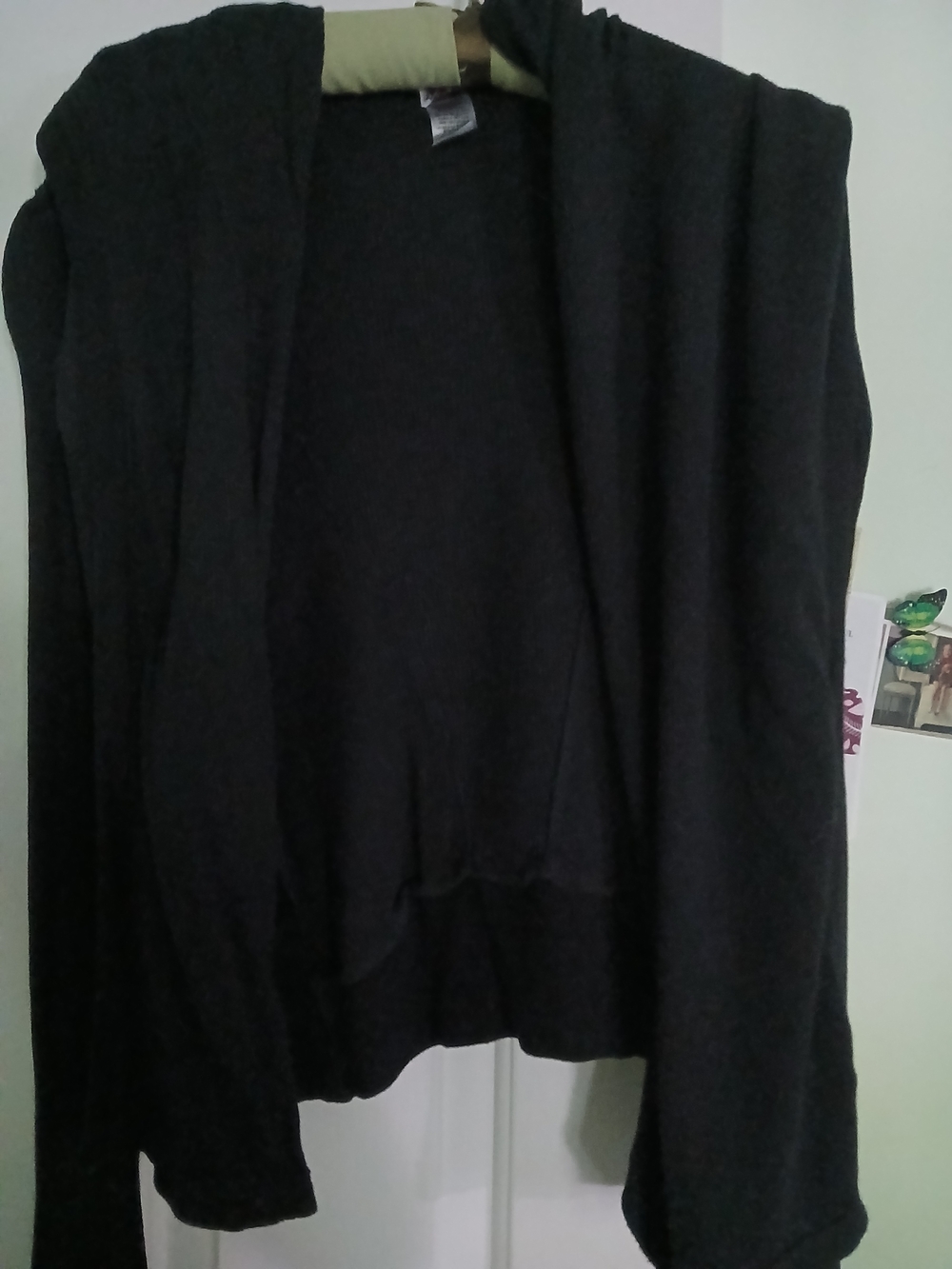 Hard Tail Princess Hoodie  Open-Front Cardigan XS